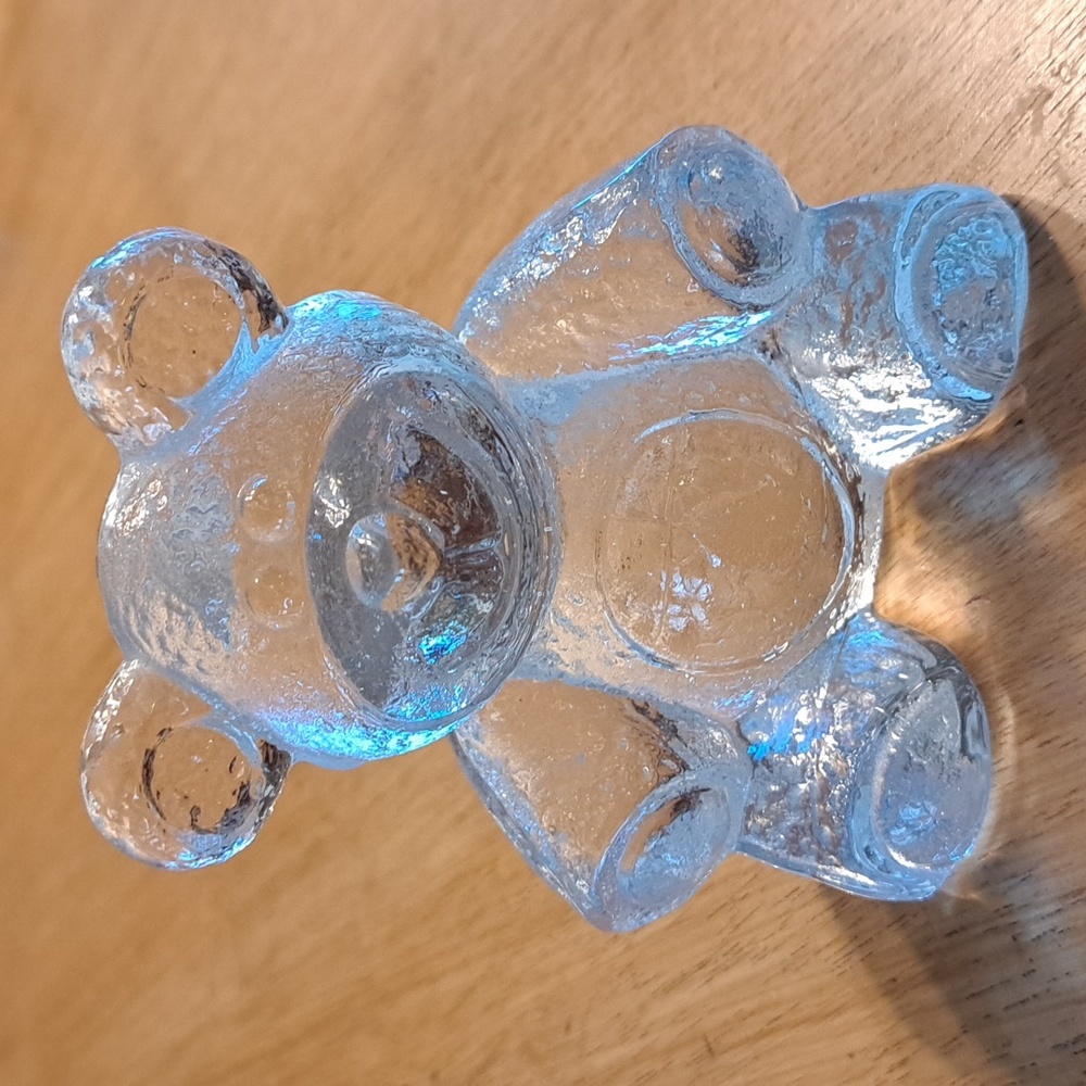 Lindshammar Swedish crystal glass 🐻 Bear